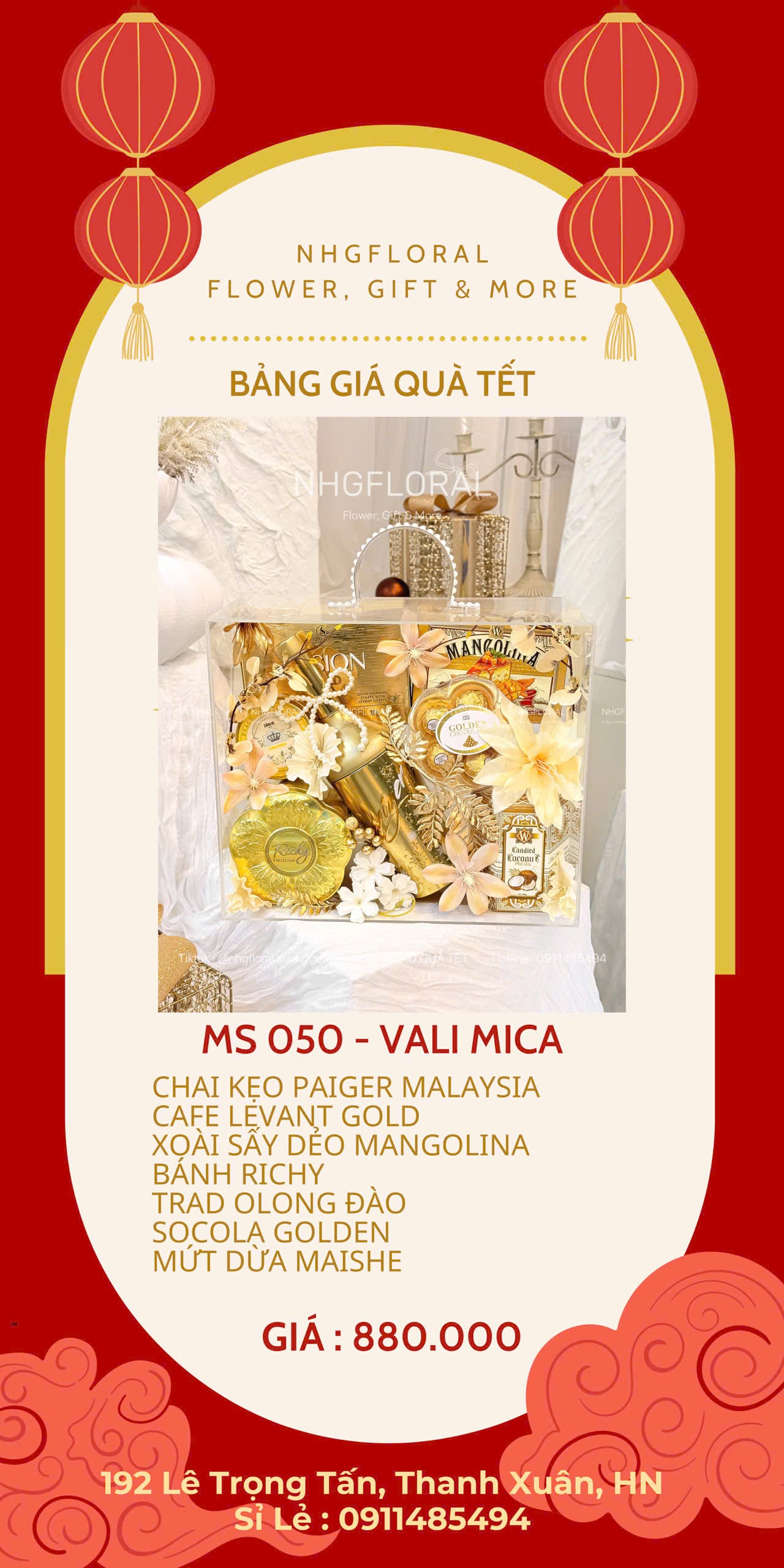 Set quà Tết MS 050 - Valli Mica